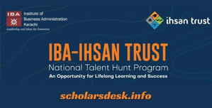 IBA NTHP National Talent Hunt Program Scholarship 2024 - 