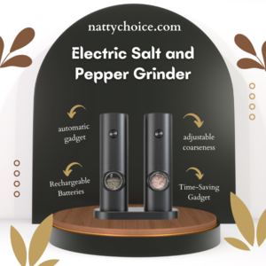 The Future of Seasoning: Embracing Technology with Electric Salt and Pepper Grinders - 