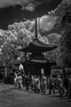Chiryu Shrine on the annual festival day - 