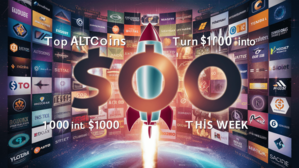 Top Altcoins to Turn $100 into $1000 This Week - 