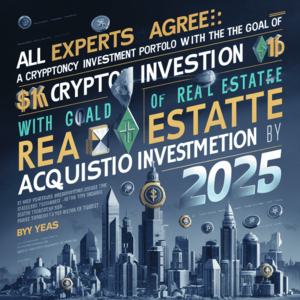 $1k Crypto Investment Portfolio Aiming for Real Estate Acquisition by 2025 - 