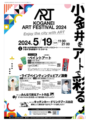 『 KOGANEi ART FESTIVAL 2024 』にて - 「ナ」がカタカナな理由（わケ）！！