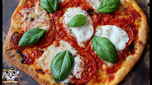 Making Authentic  Delicious Italian Margherita Pizza - 