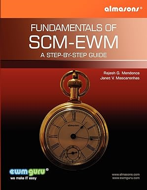 [Pdf] DOWNLOAD [R.E.A.D] Fundamentals Of SCM-EWM: A Step-by-Step Guide By  Mr. Rajesh G Mendonc - 