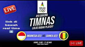 Live Streaming Indonesia U23 vs Guinea U23 - Live Streaming Football, FIFA world cup, Asia cup 2024 live streaming football dibawah ini klik⬇️
