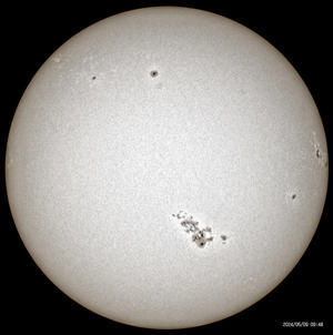 5月9日の太陽5月9日の太陽 - お手軽天体写真