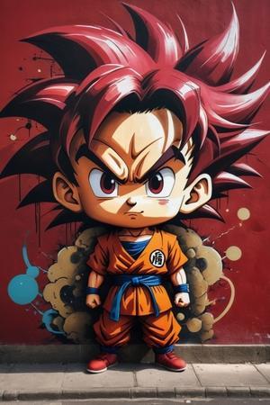 Graffiti Goku Aesthetic - 