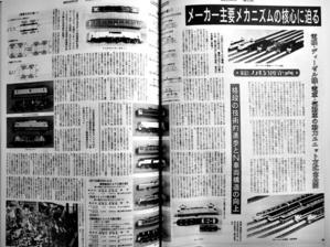 鉄道模型版縮刷ダイジェスト版＜創刊号〜50号＞　広告多　日本模型新聞社　昭和57年 - 