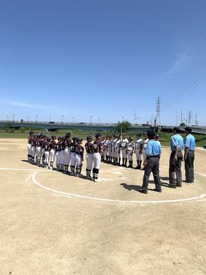 ５／１１日　富田林少年軟式野球連盟　令和６年春季大会　　決勝戦 - 