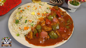 Chicken Manchurian with Egg Fried Rice: A Delicious Recipe to Try at Home - 