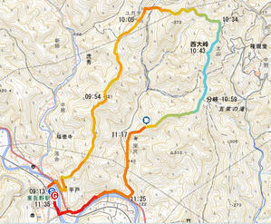 新たなトレーニングコース　橋本山 - 