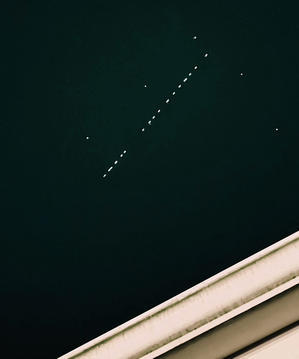 スターリンク衛星を見ました - 山田南平Blog