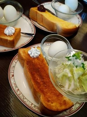 ビリオン珈琲のトーストモーニング - 東京ライフ