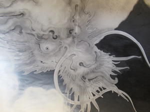 京都の風に吹かれて　建仁寺・西来院の天井画「白龍図」 - 