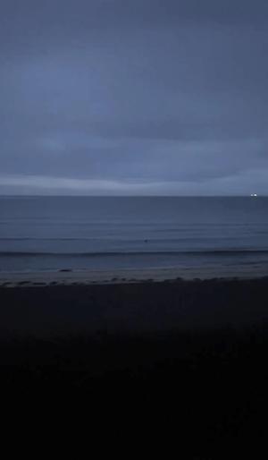 夕方の海🌊 - 