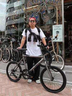 5月12日　渋谷　原宿　の自転車屋　FLAME bike前です - 