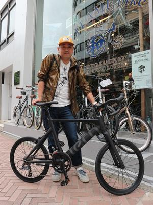5月12日　渋谷　原宿　の自転車屋　FLAME bike前です - 