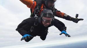 106-Year-Old Grandfather Sets World Record as Oldest Skydiver - 
