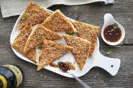 Sesame Toast: A Crispy and Flavorful Snack - 
