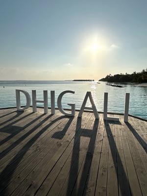 Maldives 2024　Dhigali ディガリ　その31　カフェに行ってみたら - 