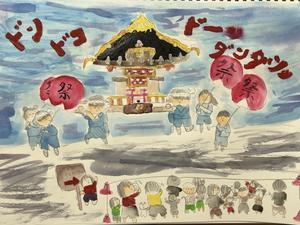 祭りの絵 - 東西線浦安駅徒歩２分の絵画教室「Atelier創（アトリエ・ソウ）」のブログ