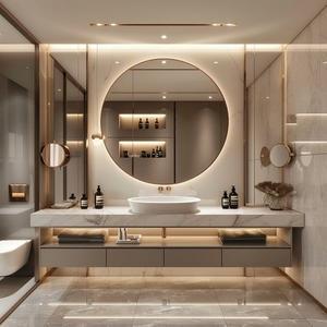 Fancy bathroom vanity - 