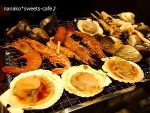 漁港のお魚センターで浜焼きバーベキュー - nanako*sweets-cafe♪