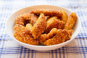 Can you create gourmet chicken tenders with unexpected flavors? - 