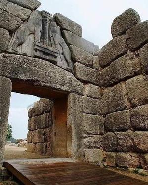 Lion"s Gate of Mycenae - 