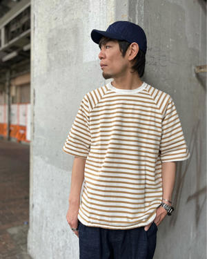 【have a good day】Border loose tee！！！ - 