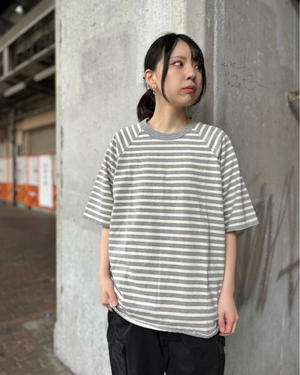 【have a good day】Border loose tee！！！ - 
