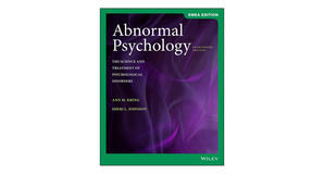PDF downloads Abnormal Psychology: The Science and Treatment of Psychological Disorders by Ann M. Kr - 