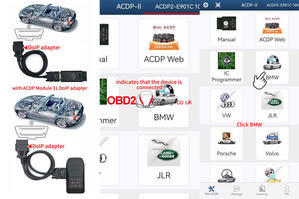 Yanhua Mini ACDP 2 OBD (Doip) 経由で BMW F シャーシ BDC 085 キーを追加 - 