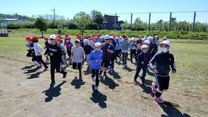５月１４日　運動会練習「五色つなひき」 - 笑顔輝く 六郷小学校ブログ