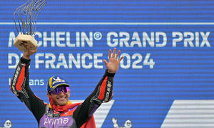 バニャイアとの激しいバトルの末、マルティンがフランスGPで優勝 - 