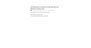 (Downloads) [PDF/EPUB] Ikoyi: A Journey Through Bold Heat with Recipes by Jeremy Chan Free Read - 