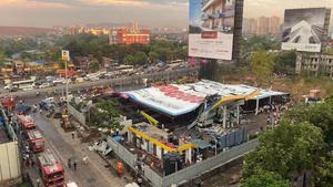 Horror in India: Giant Billboard Collapses, Claiming 14 Lives - 