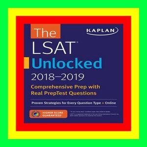 READDOWNLOAD= LSAT Unlocked 2018-2019 Proven Strategies For Every Question Type + Online (Kaplan Te - 