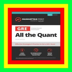 READDOWNLOAD#[ GRE All the Quant Effective Strategies &amp; Practice from 99th Percentile Instructo - 