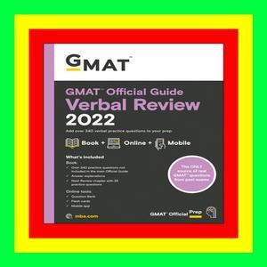 [Pdf]$$ GMAT Official Guide Verbal Review 2022 Book + Online Question Bank (Ebook pdf) by GMAC - 