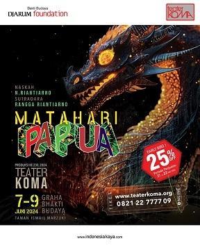 インドネシアの演劇：Teater Koma劇団の　MATAHARI PAPUA (N. RIANTIARNO作)＠ジャカルタ　6/7 - 6/9 - exblog ガドガド