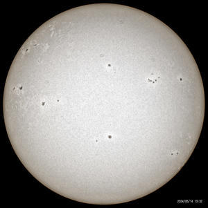 ５月１４日の太陽 - お手軽天体写真