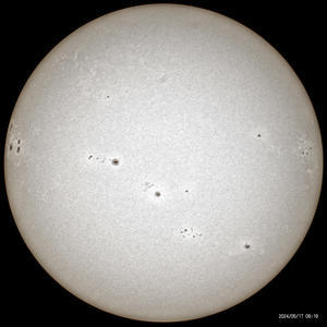 5月17日の太陽 - お手軽天体写真