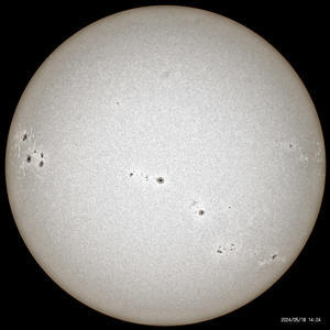 5月18日の太陽 - お手軽天体写真