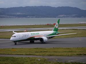 エバー航空（BR） Boeing 787-9【関西空港】 - エキサイトな旅をさがして