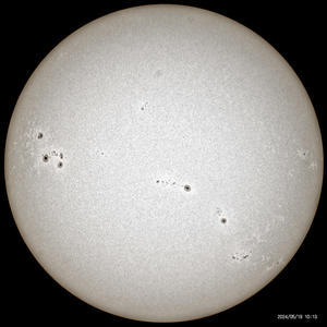 5月19日の太陽 - お手軽天体写真