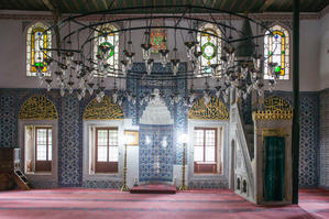 イスタンブールの旅（2）タケジ・イブラヒム・アガ・モスク - 碧ざくろタイル