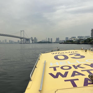 東京みなと祭で水上タクシー体験乗船 - 日曜アーティストの工房