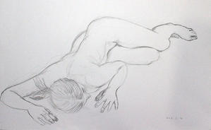 裸婦素描 - 黒川雅子のデッサン　 BLOG版          (  Masako Kurokawa)
