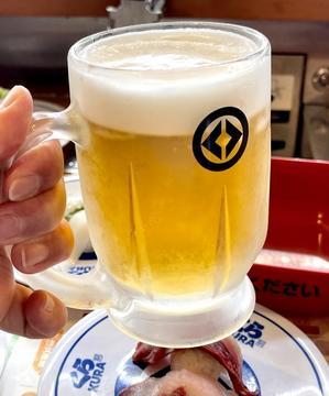 くら寿司＊＊生ビールと 6皿と うなぎダブル！！ - よく飲むオバチャン☆本日のメニュー